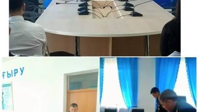 ТӨТЕНШЕ ЖАҒДАЙЛАР БӨЛІМІНІҢ ҚЫЗМЕТКЕРІМЕН КЕЗДЕСУ